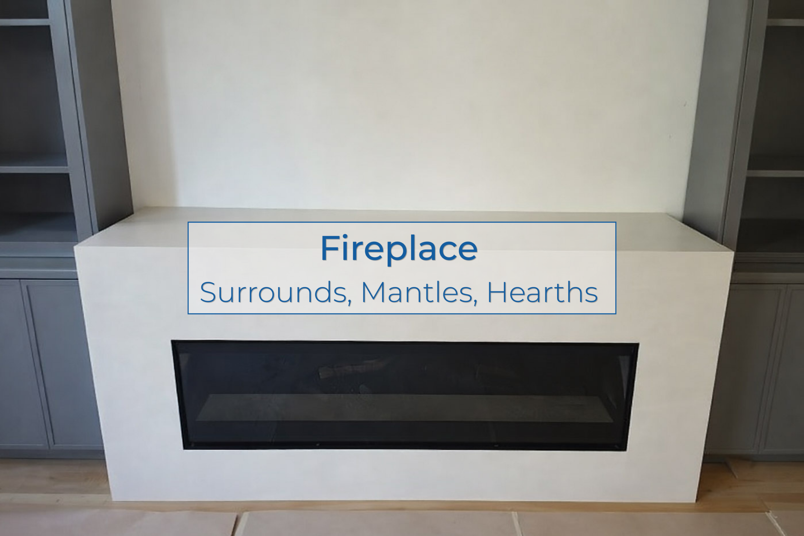 Quartz Fireplace Surround Installation Sacramento
